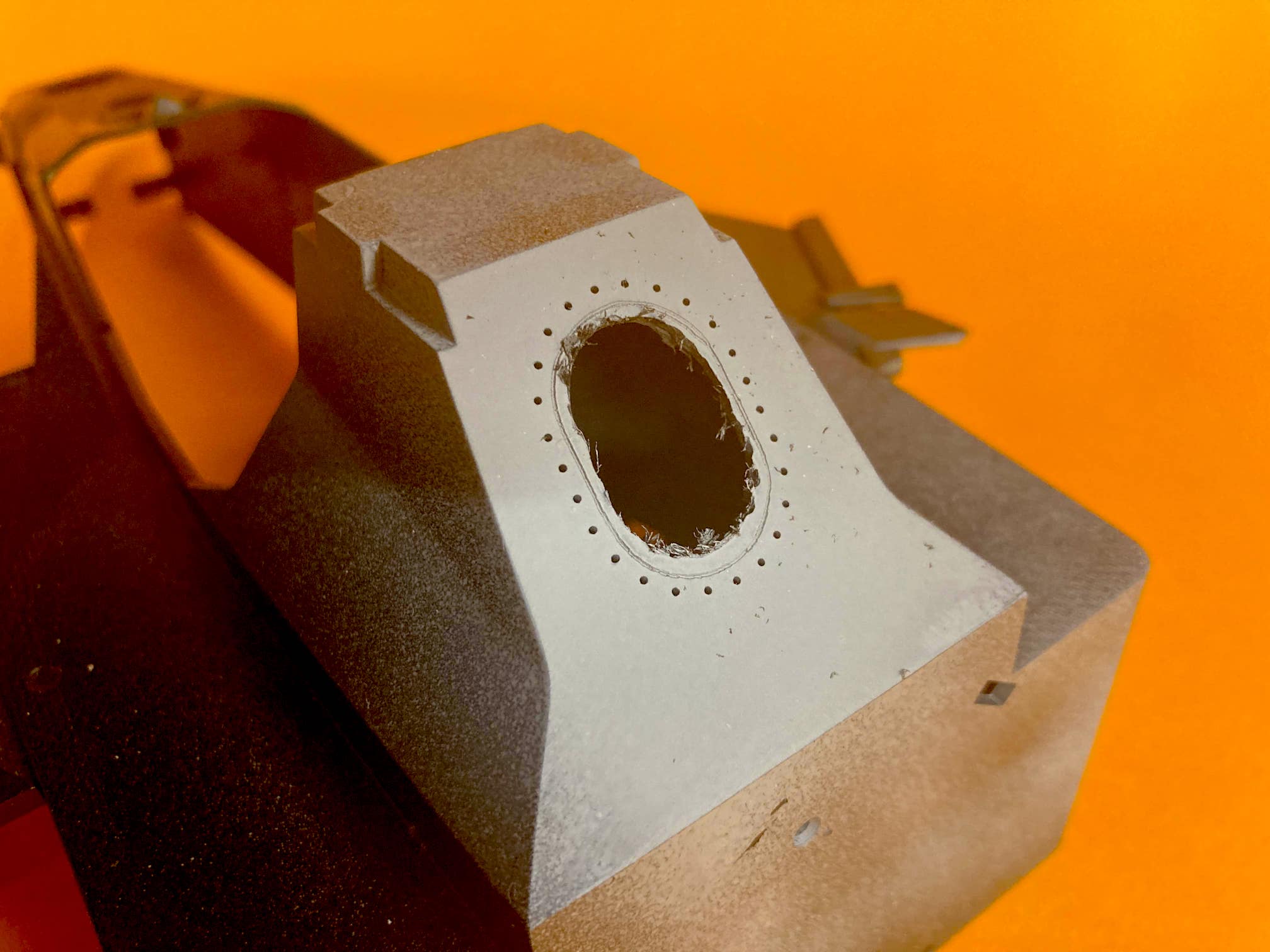 Rough Fuel Bladder Access Panel Opening