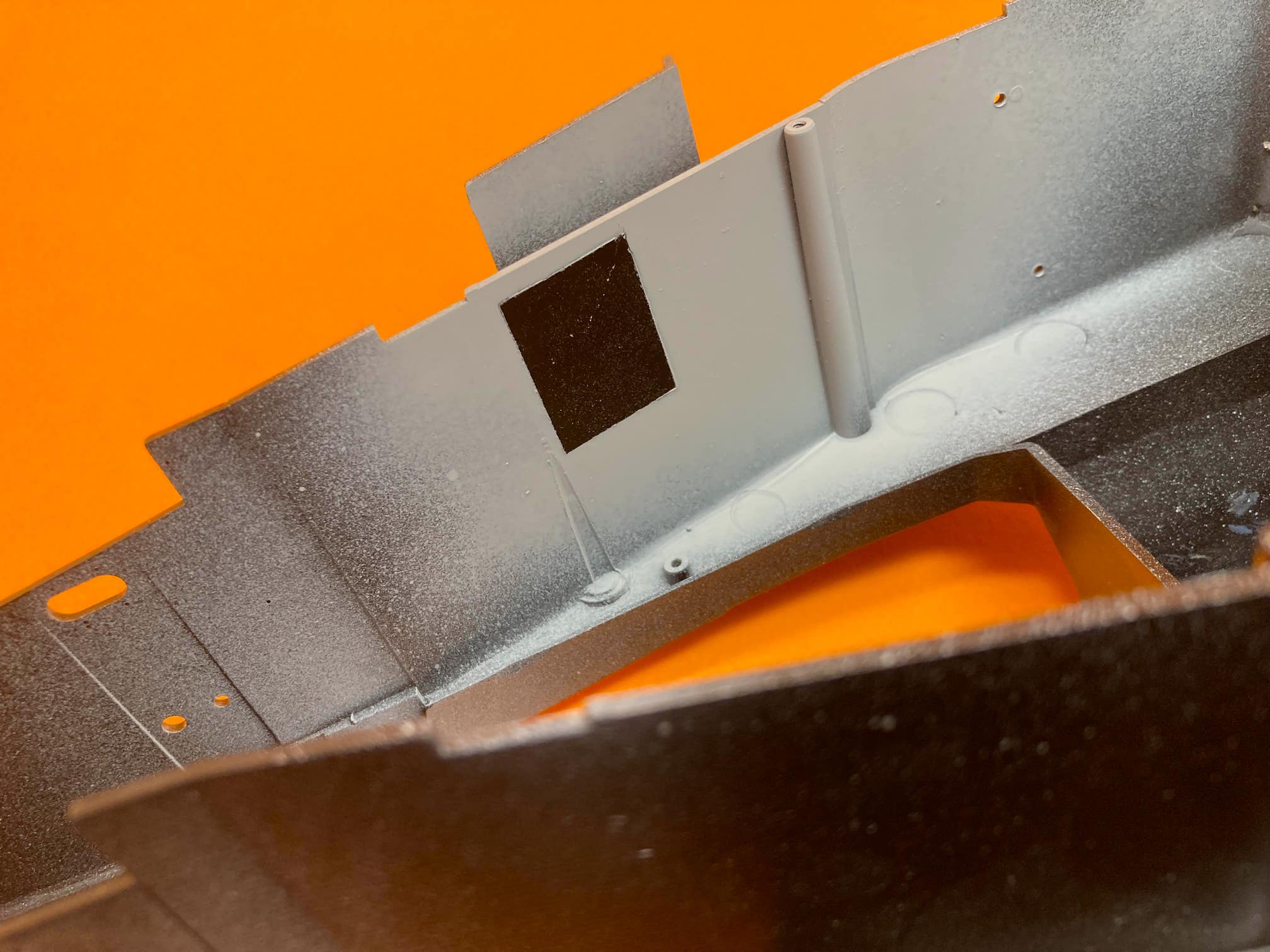 Side Pod Electronics Panel Location Cutout