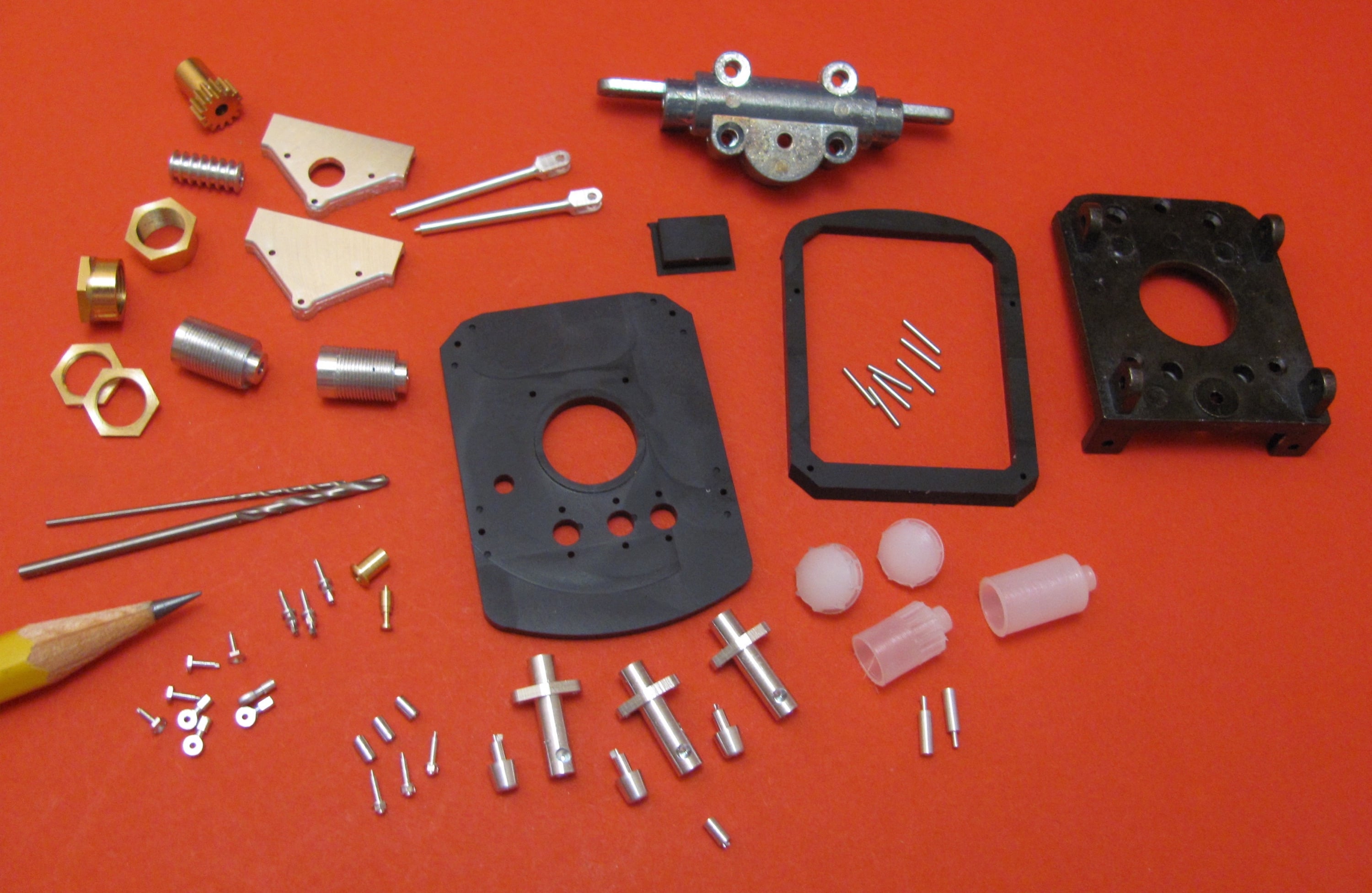 Rosso Ferrari 643 1/8 Scale Model Forward Bulkheads Set