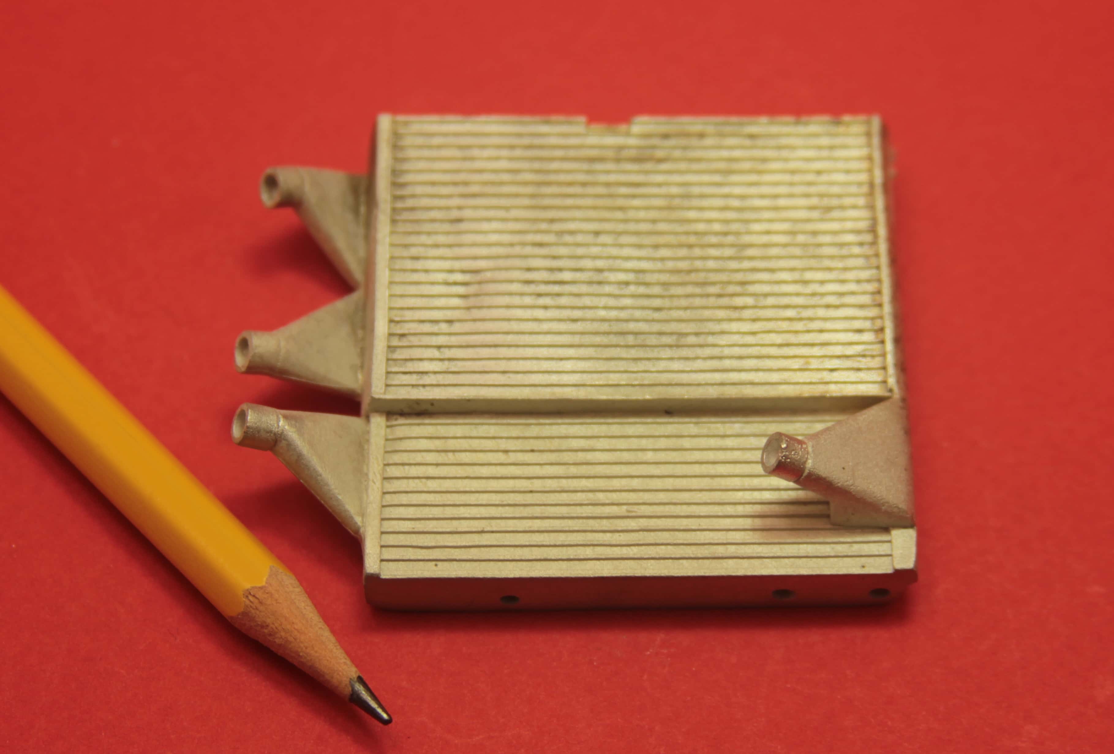 Rosso Ferrari 643 1/8 Scale Model Radiator